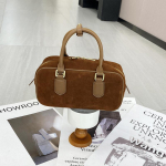 Mitmek&uuml;lgne ja lihtne bowlingu ehtne nahast &uuml;he&otilde;la crossbody naiste kott retro k&auml;ekott