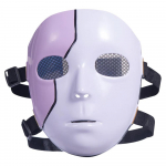 Sally Face Mask Cosplay M&auml;ng Anime Sal Fisher Kogu N&auml;o Plastmaskid Halloween Karnevali Riietumispeo Kost&uuml;&uuml;mi Rekvisiidid Kingitused lilla