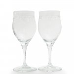 Used TIFFANY&Co. glass wine glass Glass clear Swing