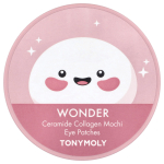 TonyMoly Wonder Ceramide Collagen Mochi silmaplaastrid, 60 plaastrit white