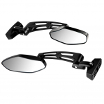 2 tk Mootorratta Modifitseeritud V&otilde;idus&otilde;idu Tahavaatepeegel K&uuml;lgpeeglid Suzuki Kawasaki jaoks