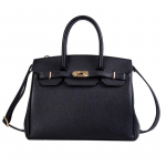 Lukuga k&auml;ekott Mood Litsi mustriga &Uuml;he &otilde;laga KTY 30cm*15cm*24cm must