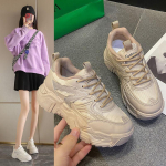 Isa kingad Naiste kevad- ja s&uuml;gishooaja uued tudengiversiooni platvormketsid &Uuml;ksikud kingad Hingavad Mitmek&uuml;lgsed K&otilde;rgust lisavad Vabaaja ketsid Naistele 41