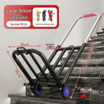 Kompaktne treppironija raskeveok&auml;ru: Kaasaskantav k&auml;ru pagasi h&otilde;lpsaks transportimiseks