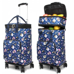 Kokkupandav Kerge Kaubak&auml;ru Teleskoopk&auml;epideme ja Universaalratastega Toidukaupade ja Telkimise jaoks