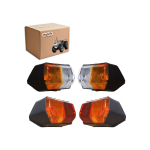 Apsmotiv K&uuml;lgsuunatulede ja Tagatulede Komplekt 12V pirnidega Sobib Fiat Traktorile 250 250DT 300 300DT 300J 350 350DT 400 400DT