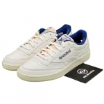 Reebok Club C 85 Vintage 'Chalk Vector Navy' 100007796 Meeste Uue Suurusega Tennisking EU 37.5