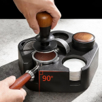 Espresso tamperi hoidja jaam Kohvile Kohvikusse Multifunktsionaalne t&ouml;&ouml;riist 51mm