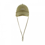 Jacquemus 235ac452 5012 560 La Casquet Artichoke Narmastega Pallikujuline M&uuml;ts 235AC452-5012 560 (58)