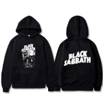 Raskemetalli rokkb&auml;nd Black Sabbath Never Say Die Live on Tour 1978 Huppar Ozzy Osbourne'i sviiter Meeste vintage fliisist hupparid L black