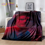 Joe Keery Steve Harrington Pehme Pl&uuml;&uuml;sist Tekk, Flanellist Tekk Visketekk Elutoa Magamistoa Voodi Diivani Pikniku Katteks Lastele 50x60in