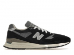 New Balance 998 Valmistatud USA-s Madal Must H&otilde;bedane - U998BL EU 37.5 must