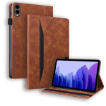 Nahast tahvelarvuti &uuml;mbris Samsung Galaxy Tab S11 Ultra SM-X930 X936 S10 Lite FE Plus 13.1 2025 14.6  jaoks, kaardipesa, alus, Funda Galaxy Tab A9+ 11inch pruun