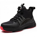 T&ouml;&ouml;tossud Terasest ninakingad Meeste mugavad turvajalatsid Torkekindlad t&ouml;&ouml;jalatsid Saapad Mood h&auml;vimatud jalatsid Turvalisus 40 must