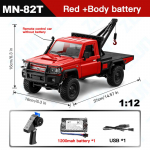 1:12 2.4G RC roomik-kraana 4WD puldiga veoauto maastiku pikapauto RC ronimisauto mudel M&auml;nguasi lastele t&auml;iskasvanutele Kingitus