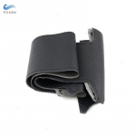 Autotarvikud Perforeeritud nahast sisemine roolikatte trimm Ford Focus 2 jaoks 2005 2006 2007 2008 2009 2010 2011 must