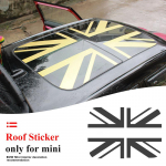 Auto katusekleebised P&auml;ikesekatusakna P&auml;ikesekaitsekile Decals Mini Cooper One S JCW R50 R53 R55 R56 R60 R61 F54 F55 F60 jaoks F54F55F56F60 Gold