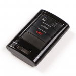 For Chevrolet Corvette C6 2005-2013 ABS Matt black Car Key Cover Key Protector Cover car punane