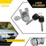 LH Cylinder Lock Door w/ 2 Key Driver Side For 2003-2007 Honda Accord 4 Door
