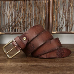 3.8CM Meeste K&otilde;rge Kvaliteediga Ehtsast Nahast V&ouml;&ouml; Luksuslik Disainer Vaskpandlaga Graveeritud V&ouml;&ouml;d Puhas Lehma Nahast Rihm Meeste Teksad Mehele 125cm