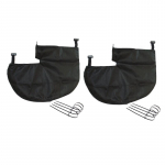 GE-CL 36 Li E-Solo/Gardenic Hof 3000W lehepuhuri asendusosad - Kaasas 2 tk kogumiskotti must