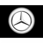 Auto ukse logo valgusti LED projektorlamp Mercedes Benz E W212 W213 W205 AMG W177 V177 W247 W176 GLA GLC X253 W246 X166 W166 jaoks 2PCS