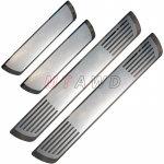 Renault CAPTUR KAPTUR E-TECH 2014- 2024 Tarvik Roostevabast terasest Auto uksepaksu kriimustusvastane kaitsekate Kujundus Thin Chrome KAPTUR