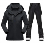 Suusakost&uuml;&uuml;mid Naised Talvisuusatamine Lumelauas&otilde;iduriided Paksud Soojad Veekindlad Suusajoped V&auml;litingimustes Lumejope Naistele Kaubam&auml;rk L