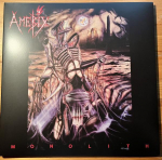 LP Record AMEBIX Monolith red Vinyl BOBV217RED BACK ON BLACK 2024 UK Rock