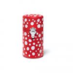 Louis Vuitton X Yayoi Kusama Reisikohver Monogramm T&auml;piline Disain 100ml Reisi Nahast Parf&uuml;&uuml;mikott Naistele Reisi&uuml;mbris Punane Valge LSO562 Basic Set (Bag+Dust Bag)