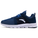Anta Fashion Cushioning Slip Resistant Abrasion Resistant Breathable Lightweight Low top Running Shoes Men's Blue 91725521-3 39 black