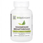 BIOptimizers, Magneesium Breakthrough, 500 mg, 50 taimekapslit (250 mg tableti kohta)