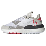 Adidas Nite Jogger J 'White Shock Red' Naiste G28044 36 gray