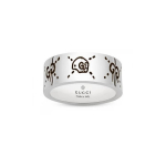 Gucci Ghosti Mustriga Dekoratiivne L&auml;ikiv 925 H&otilde;bedast S&otilde;rmus Unisex s&otilde;rmused YBC4553180010 14