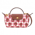 Longchamp Le Pliage Pocket Mini &Otilde;la-Crossbody Kott Naiste K&auml;ekotid Roosa 34205HGG633 Basic Set (Bag)