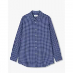 Studio Tomboy Oversized Small Check Shirt 9176221987ar 64 (pink)/One size
