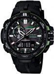 Casio Pro Trek kolme sensoriga k&auml;ekell Must Ver.3 PRW-6000Y-1AJF