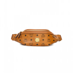 MCM Fursten Metallik Riistvara D-r&otilde;nga Kaunistus Monogrammiga Tr&uuml;kitud Nahast &Auml;&auml;ris Crossbody V&ouml;&ouml;kotid V&auml;ikesed Unisex Kotid Pruun Konjak MMZAAFI04CO001 Basic Set (Bag+Dust Bag)