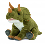 Colorata Triceratopsi pehmem&auml;nguasi Pehme pl&uuml;&uuml;sist dinosaurusm&auml;nguasi Kingitus J&otilde;ulukingitus (S Suurus/Istuv seeria) Puudutus/realistlik (Dinosauruse m&auml;nguasi) roheline