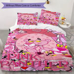 Roosa Pantri Muster Voodipesu Tekikott Tekikoti Kate Padjap&uuml;&uuml;r Kodu Kaunistus S&uuml;nnip&auml;evakingitus (1 * tekikott + 2 * padjap&uuml;&uuml;r ilma t&auml;idiseta)209 135x200cm pink