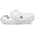 Crocs Unisex Klassikalised Mamuti V&otilde;luga Klounid Valged Kerged Mugavad Slip-On 207409-100 36-37