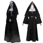 &Otilde;de Cosplay kapuutsiga ja The Conjuringu &Otilde;de T&auml;iskasvanud Nunna teatriks ja kost&uuml;&uuml;mideks [Jumalik kvaliteet] Rist, Kost&uuml;&uuml;m, Must, Kost&uuml;&uuml;m, (Must, L) must