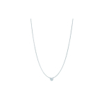 Tiffany & Co. Elsa Peretti&reg; Minimalistlik Elegantne 925 H&otilde;bedast Kaelakee Naiste kaelakee 60017891 Box