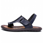 Moodsad Suvised Meeste V&auml;litingimustes Pl&auml;tud Meeste Mugavad Vabaaja Jalan&otilde;ud Nahast Meeste Hingavad Rannakingad Sandaalid Suurused 38~48 38