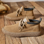 Meeste Retro Suede Ehtne Nahk Vabaaja Kingad Paelad Mehed Kerged Mugavad Hingavad S&otilde;idukingad Meeste V&auml;lisjalan&otilde;ud Oxfords Kingad 38 pruun