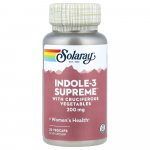 Solaray Indole-3 Supreme 200mg Taimsed Kapslid, 30 tk 30 pcs - 1 ea