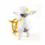 Arceus pehmem&auml;nguasi 30 cm - Mitmev&auml;rviline, pehme koomiksi pehmem&auml;nguasi