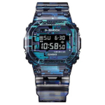 Casio G-Squad G-Shock Dimension Era Ice Tough Retro Classic Ruudukujuline Spordiveekindel Kell Kvartsliikumine Vaikrihm Unisex kellad DW-5600NN-1PR Camouflage Ice Resilience