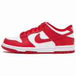 Nike Dunk nahast libisemis- ja kulumiskindlad madalad laste rulaketsid Punane Valge FB9109-119 38.5