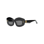 Loewe Geomeetrilise Raamiga Atsetaadist Ebakorrap&auml;rased P&auml;ikeseprillid Unisex P&auml;ikeseprillid LW40114F F,Black